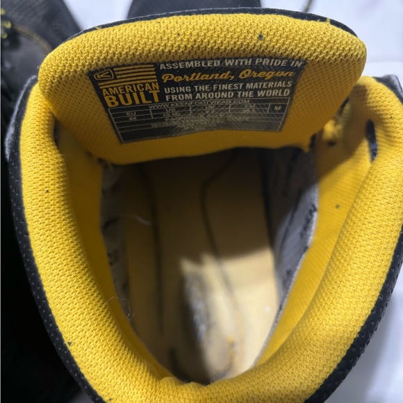 Keen Black and Yellow steel toe - Picture 5 of 5